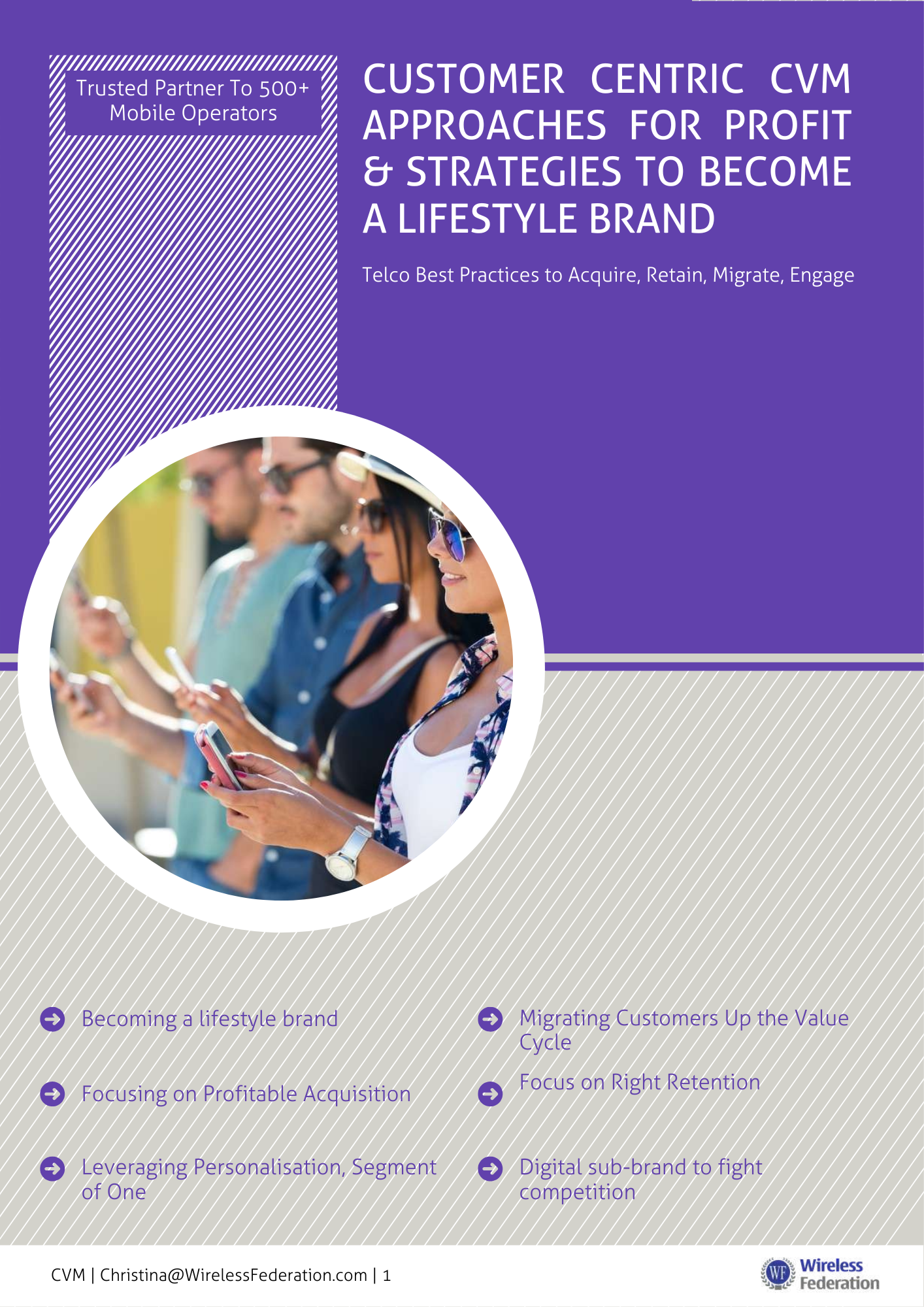 CMO CVM Guide: Telco Best practices to Acquire, Retain, Migrate, Engage