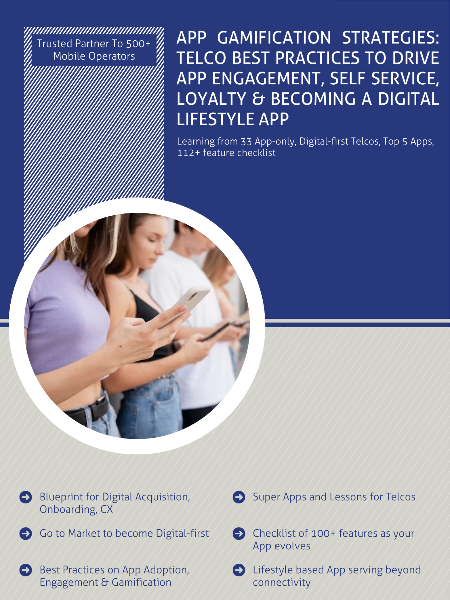 App Gamification: Telco strategies to Engagement, Self-Care, Super Apps. Becoming A Lifestyle App